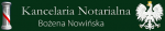 Logo Notariusz Wrocław Bożena Nowińska