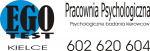 Logo Pracownia Psychologiczna EGO TEST
