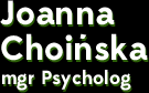 Logo Joanna Choińska Psycholog
