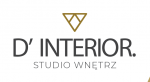 Logo D’ INTERIOR. Studio wnętrz